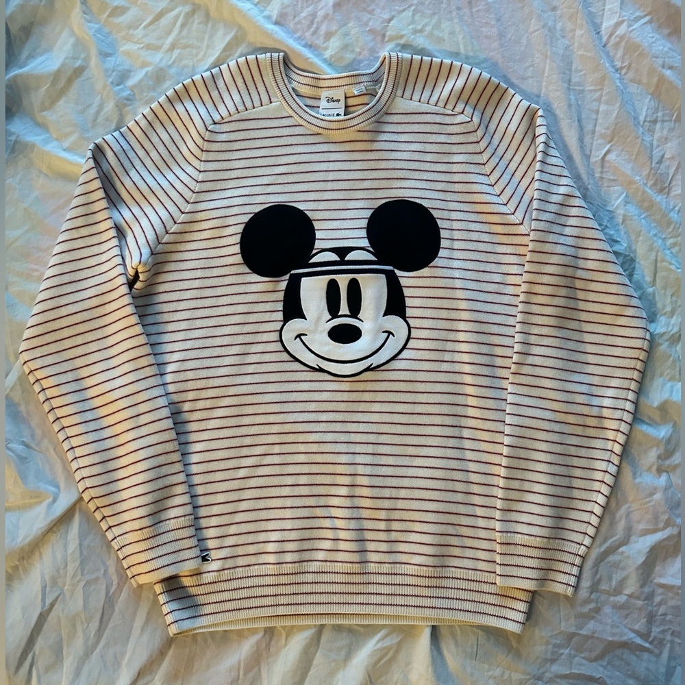 LACOSTE X DISNEY MICKEY MOUSE SWEATER